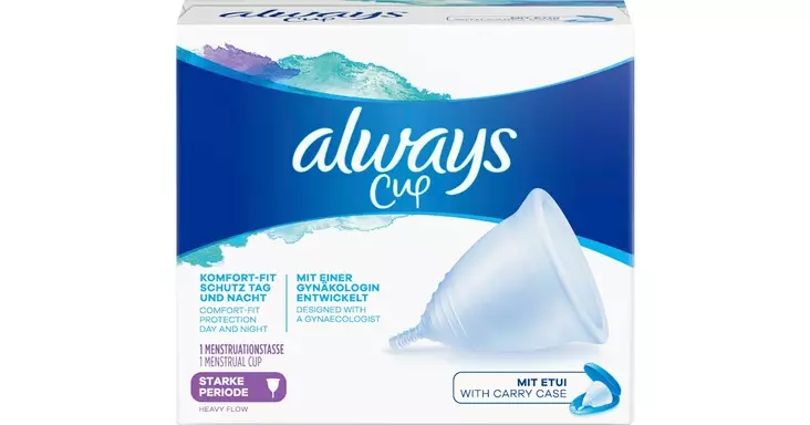 Always kuukuppi 1kpl heavy flow - Tampoonit - 8001841435060 - 1