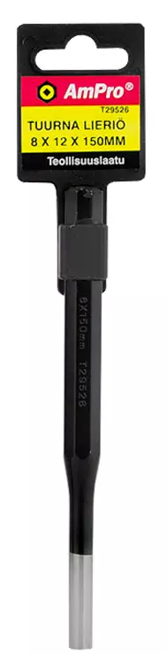 Ampro lieriötuurna 8x12x150mm - Tuurnat,puikot ja meistit - 795609295260 - 1