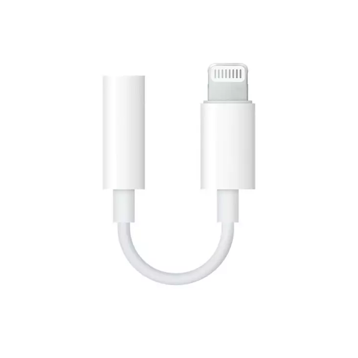 Apple alkuperäinen lightning 3.5mm adapteri - Puhelintarvikkeet ja laturit - 6430035346240 - 1