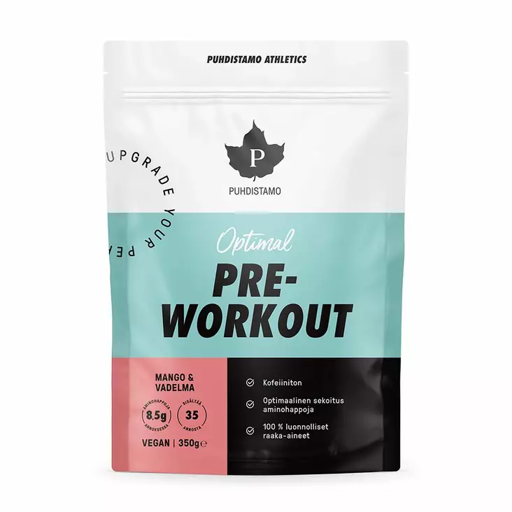 Athletics Pre-workout kofeiiniton 350g - Urheiluravinteet ja -valmisteet - 6430039223080 - 1