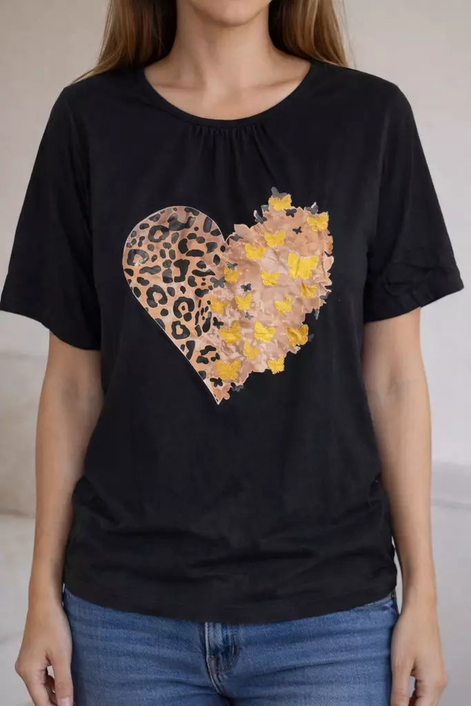 Auriel t-paita black 2XL - Naisten paidat ja puserot - 6440004006310 - 1