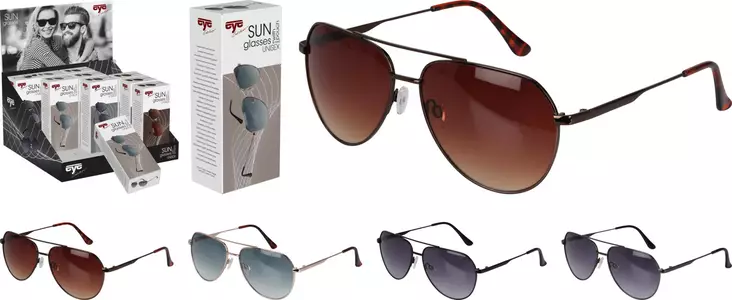 Aurinkolasit pilotti unisex - Aurinkolasit - 8721037417280 - 1