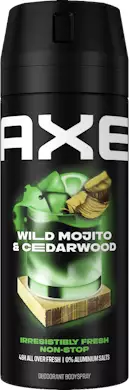 Axe 48h Wild Mojito & Cedarwood Deodora - Miesten deodorantit - 8720181027680 - 1