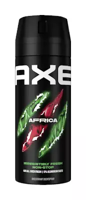 Axe Body Spray Africa 48h 150ml - Miesten deodorantit - 8720181032240 - 1