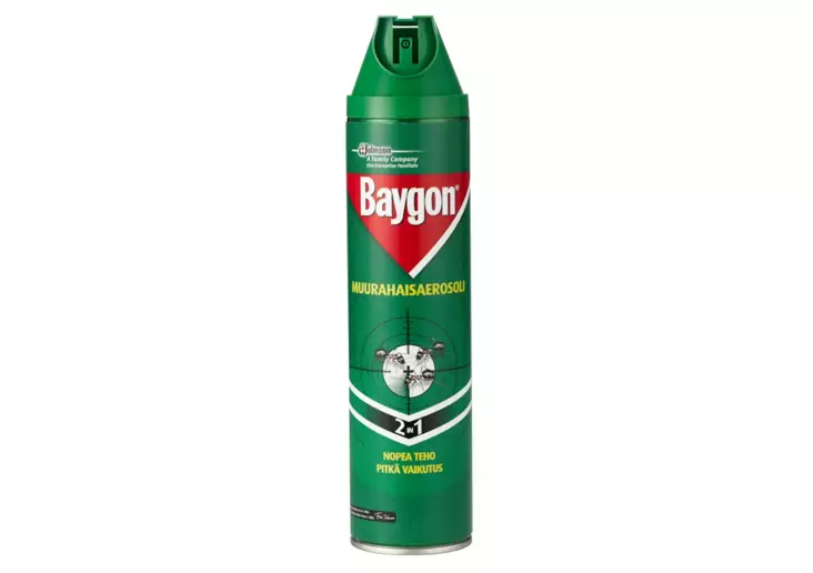 Baygon muurahaisaerosoli 400ml - Kodin tuholaiskarkoitteet - 6414400024360 - 1