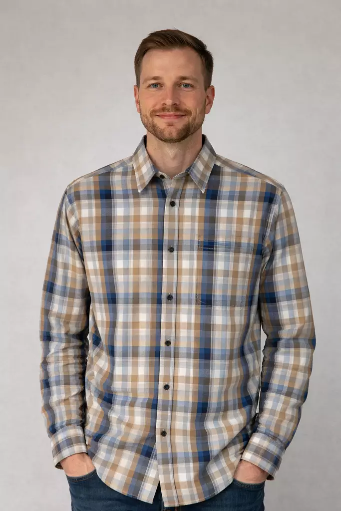 Berns Edition paitapusero ruutukuvio - Miesten paidat ja puserot - 733056417806 - 1