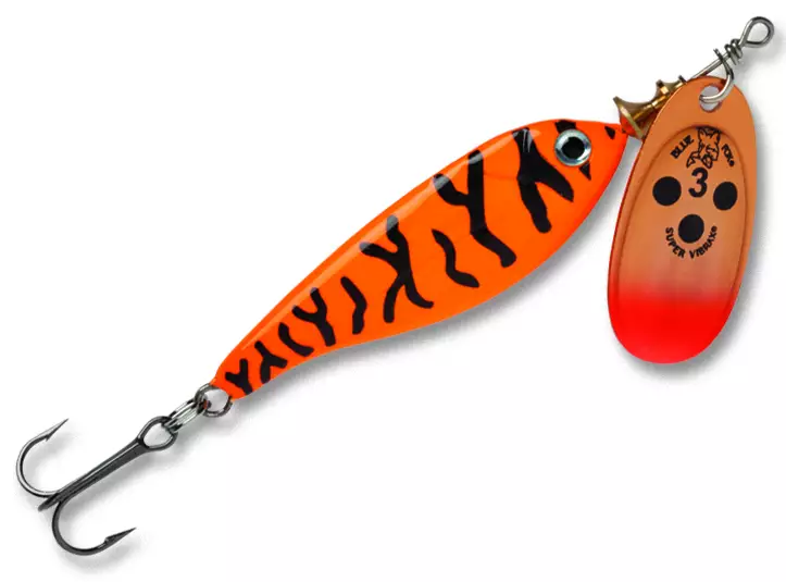 Blue Fox Minnow Super Vibrax 1 5g Orange Black - Lipat ja lusikat - 027752024160 - 1