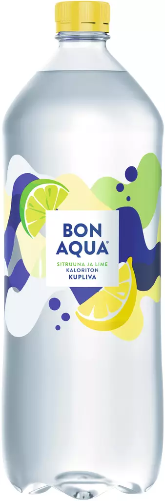 Bonaqua sitruuna-lime 1,5l kivennäisvesi - Lähdevedet ja kivennäisvedet - 6415600546270 - 1