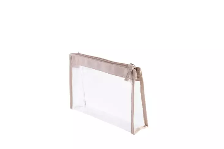 Cailap kosmetiikkalaukku kirkas/beige - Kosmetiikkalaukut ja peilit - 6416274427940 - 1