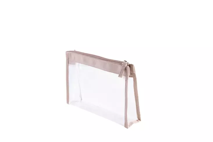 Cailap kosmetiikkalaukku kirkas/beige - Kosmetiikkalaukut ja peilit - 6416274427940 - 1