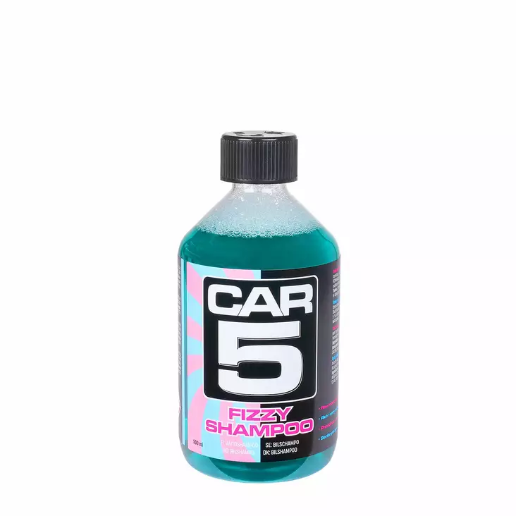 CAR5 Autoshampoo Fizzy 500ML - Autoshampoot - 6430042687220 - 2