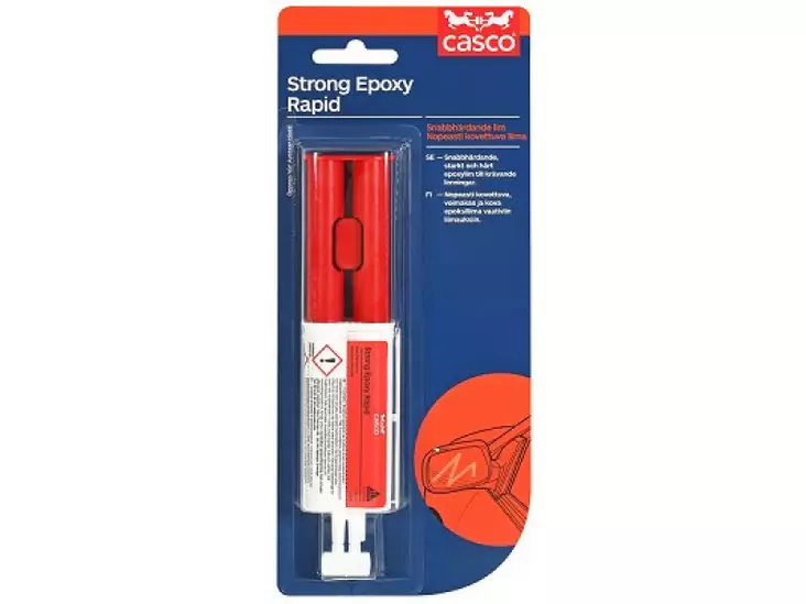 Casco Strong Epoxy Rapid 2x12ml - Epoksit ja 2K liimat - 7311980141670 - 1