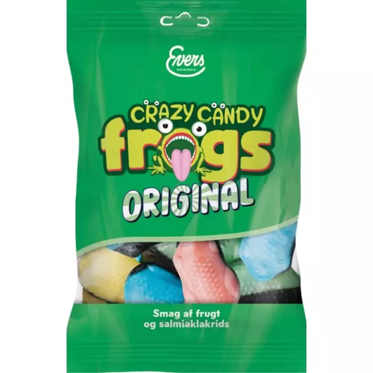 Crazy candy frogs original 70g - Karkit - 5701049255660 - 1