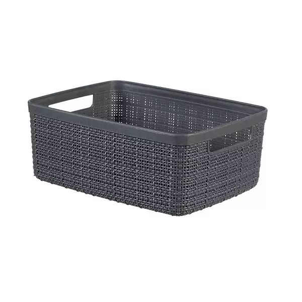 CURVER Jute kori 5l t.harmaa - Säilytyskorit - 3253921904040 - 1