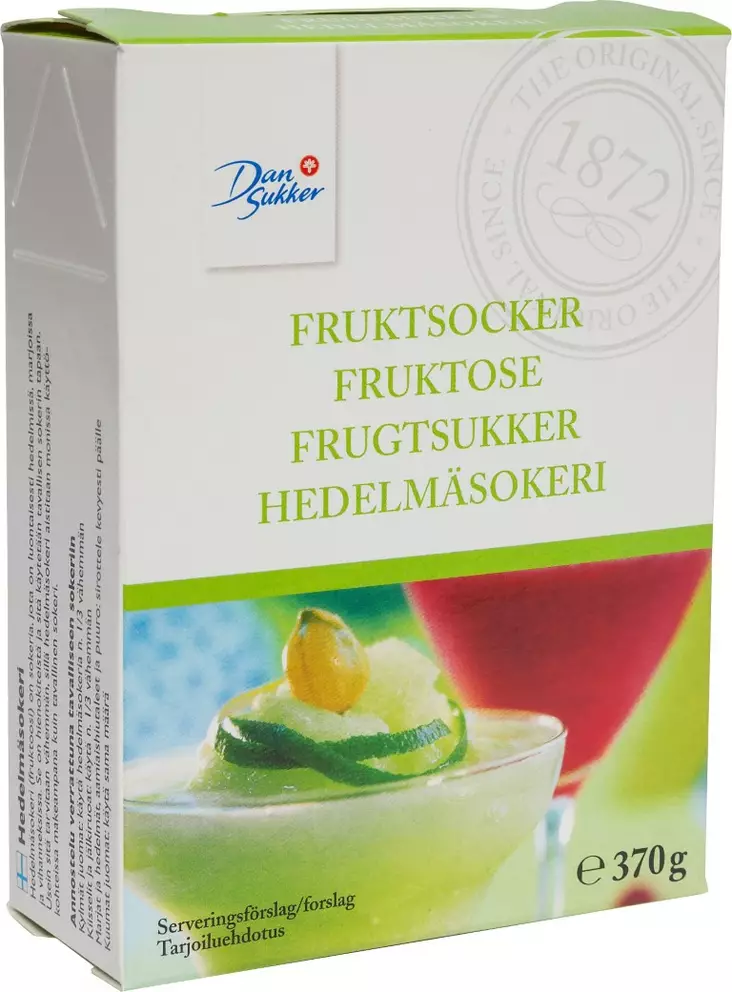 Dansukker hedelmäsokeri 370g - Elintarvikkeet - 6414000521740 - 1