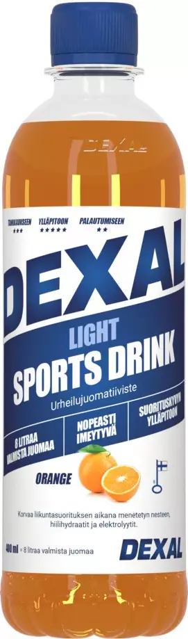 DEXAL LIGHT SPORTS DRINK ORANGE - Kissat - 6409943800700 - 1