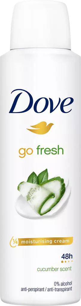 Dove 48h Antiperspirant Deo Spray 150ml - Meikit - 8720181174070 - 1