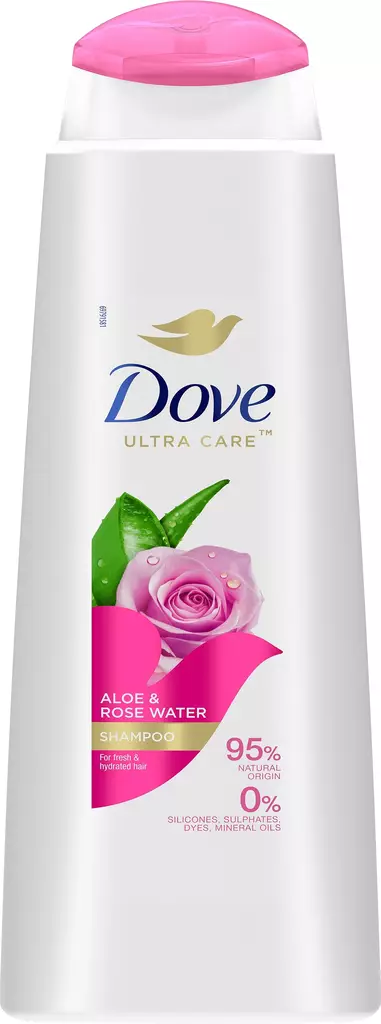Dove Aloe Vera & Rose water shampoo 400ml - Shampoot - 8720181402340 - 1