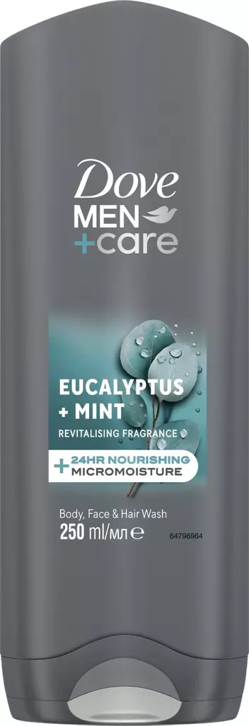 Dove Men+Care Suihkusaippua 250ml - Suihkugeelit- ja saippuat - 8720181444630 - 1