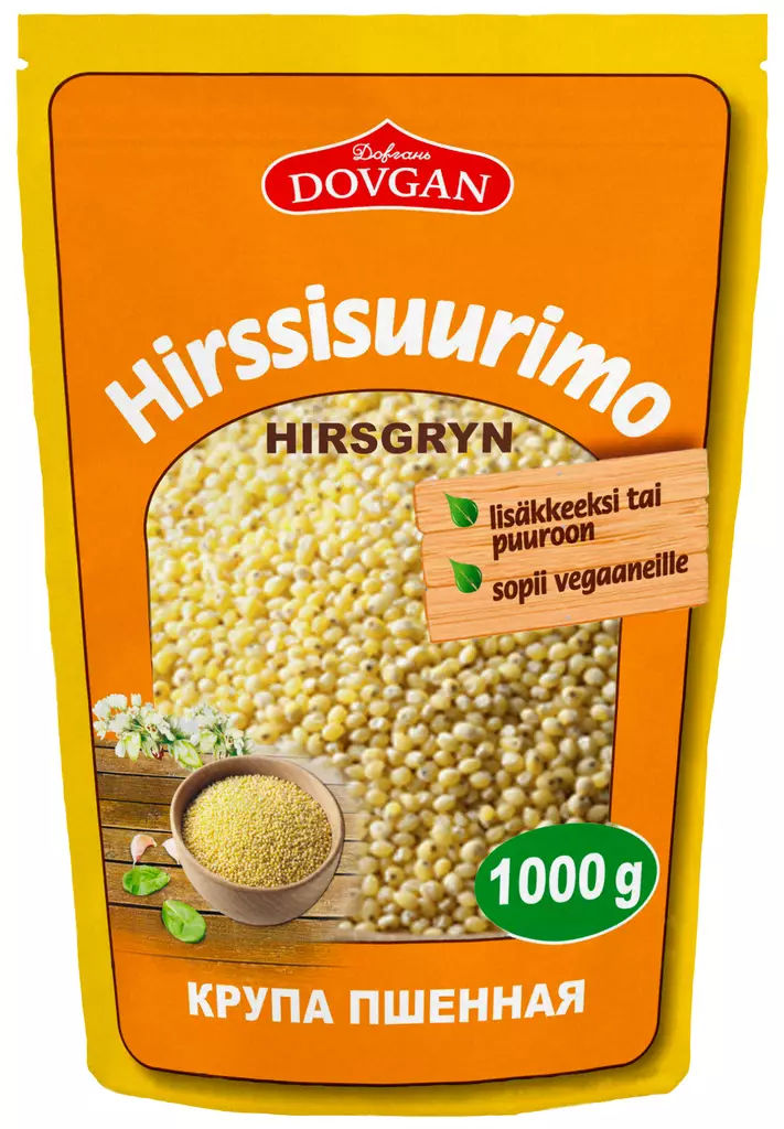 DOVGAN HIRSSISUURIMO 1000G - Muut hiutaleet - 4032549002470 - 1