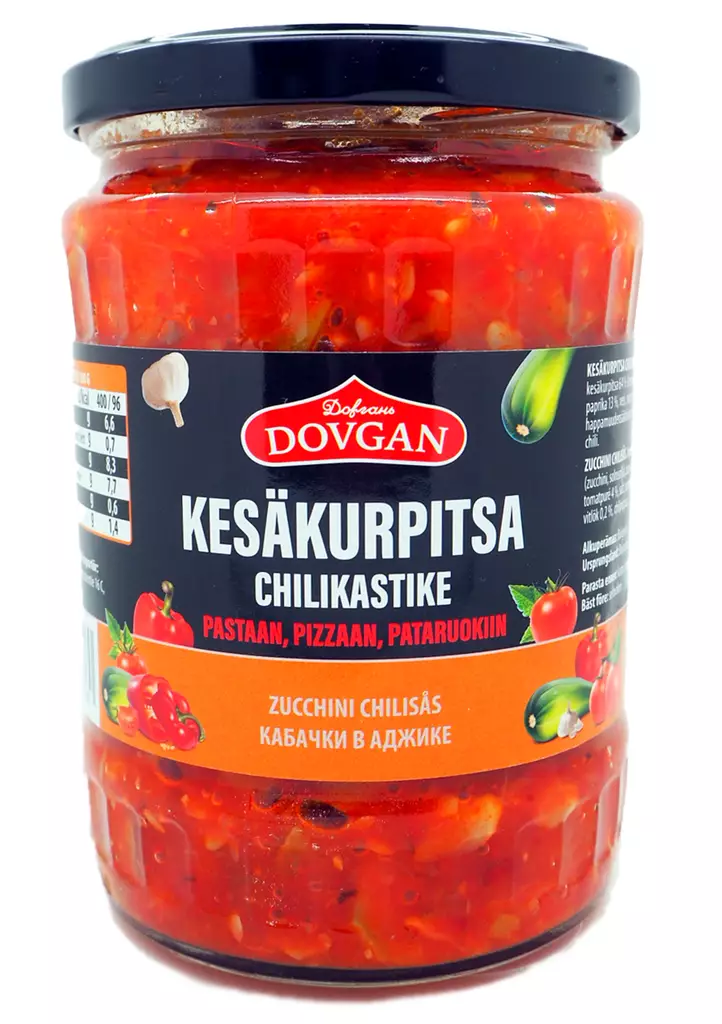 Dovgan Kesäkurpitsa chilikastikkeessa 53 - Elintarvikkeet - 4032549003460 - 1