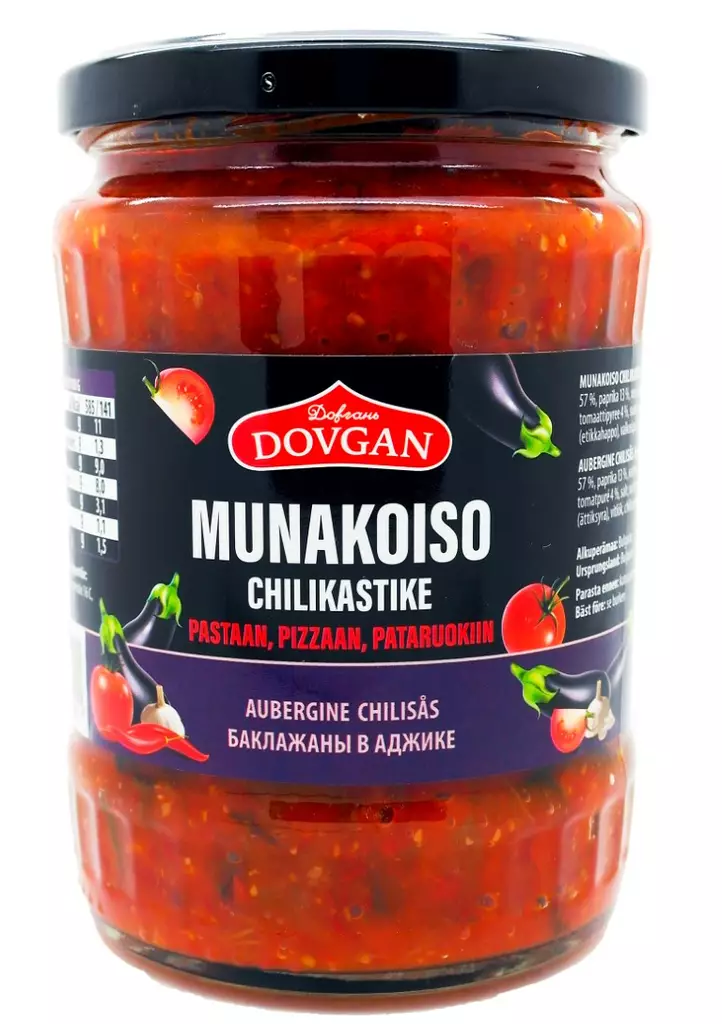 Dovgan Munakoiso chilikastikkeessa 530g - Elintarvikkeet - 4032549000490 - 1