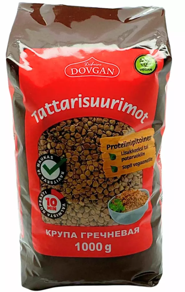 Dovgan tattarisuurimot 1kg - Muut leivontatuotteet - 4032549002340 - 1
