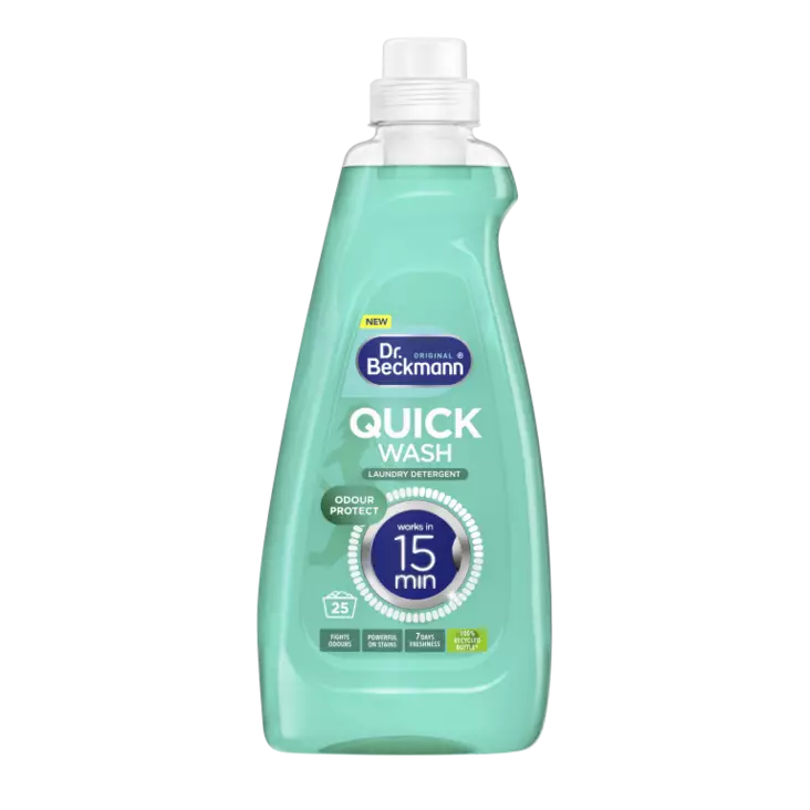 Dr. Beckmann Quick Wash Odour Protect -pyykinpesuneste 800 ml - Pyykinpesu- ja huuhteluaineet - 4008455105710 - 1