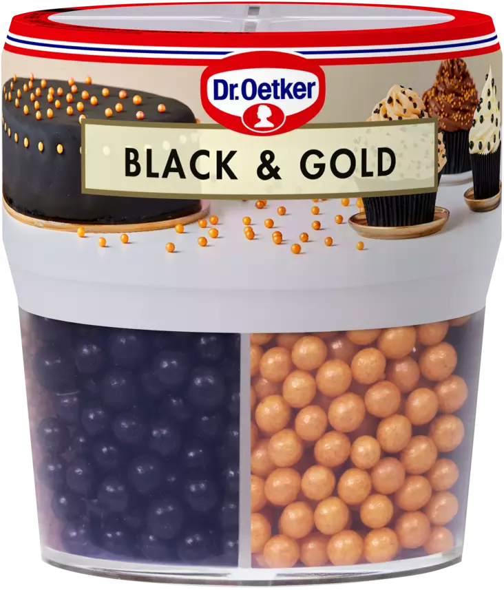 DR.OETKER BLACK&GOLD KORISTERAE - Elintarvikkeet - 5701073061510 - 1