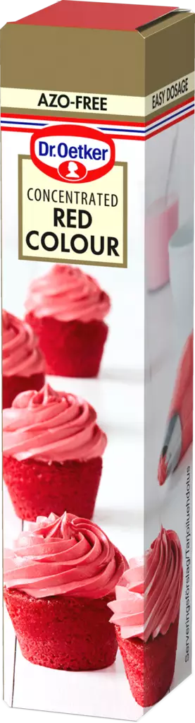 Dr. Oetker Punainen geeliväri 15g - Muut leivontatuotteet - 5701073041390 - 1