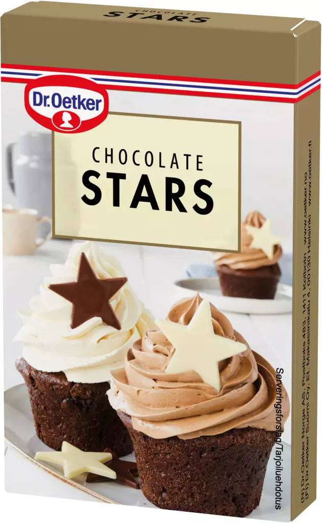 DR.OETKER SUKLAATÄHDET 20G - Kissat - 5701073063750 - 1