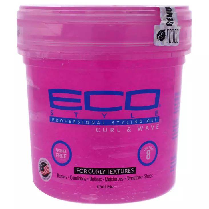 Eco Style Gel Curl and Wave 473ml - Muotoilugeelit ja -vahat - 748378001020 - 1