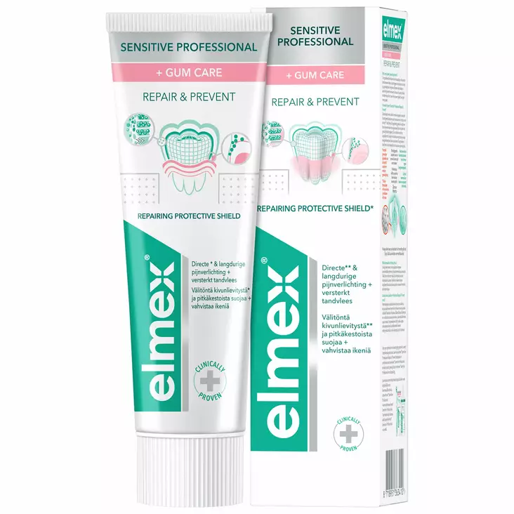 Elmex Sensitive Professional Repair & - Hammastahnat - 8718951363410 - 1