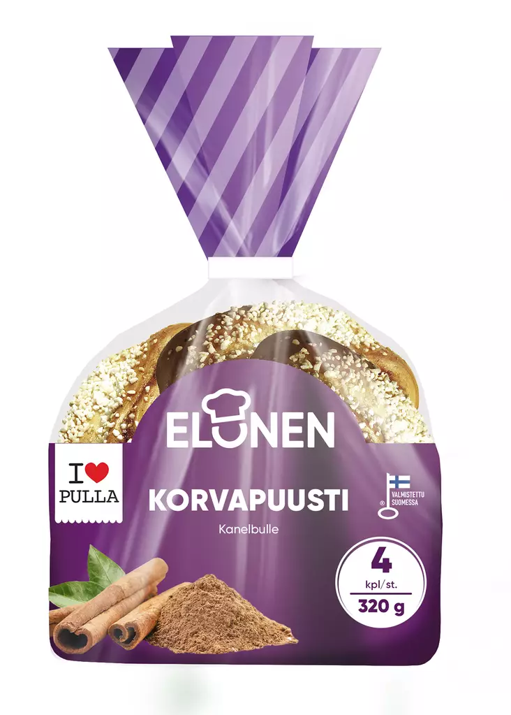 ELONEN KORVAPUUSTI 4KPL/320G - Kissat - 6410580035110 - 1