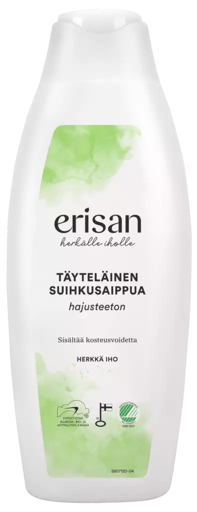 Erisan hajusteeton suihkusaippua 400ml - Suihkugeelit- ja saippuat - 6417964577440 - 1