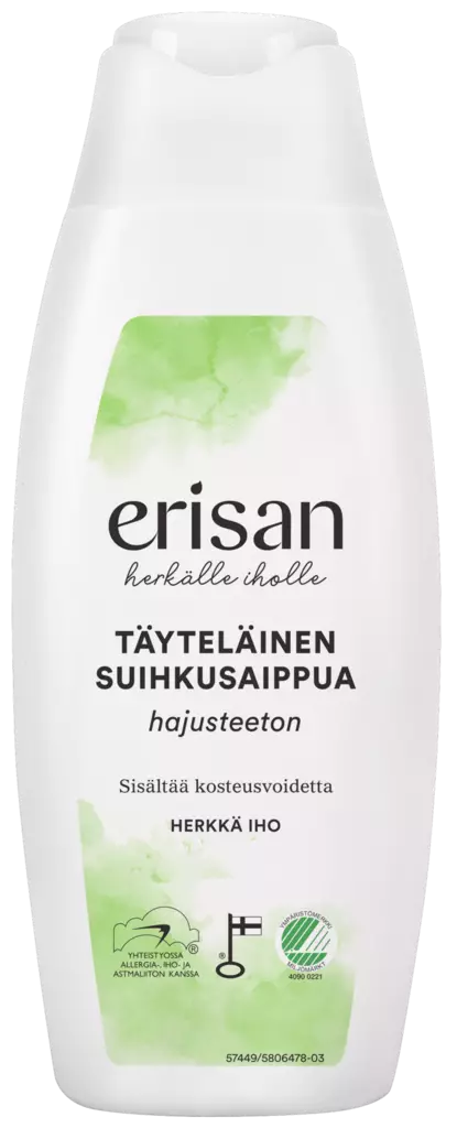 Erisan suihkusaippua täyteläinen 250ml - Suihkugeelit- ja saippuat - 6417964578270 - 1