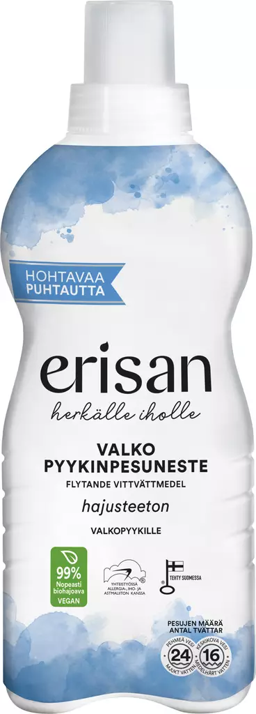 Erisan Valko pyykinpesuneste 850ml - Pyykinpesu- ja huuhteluaineet - 6417964580310 - 1