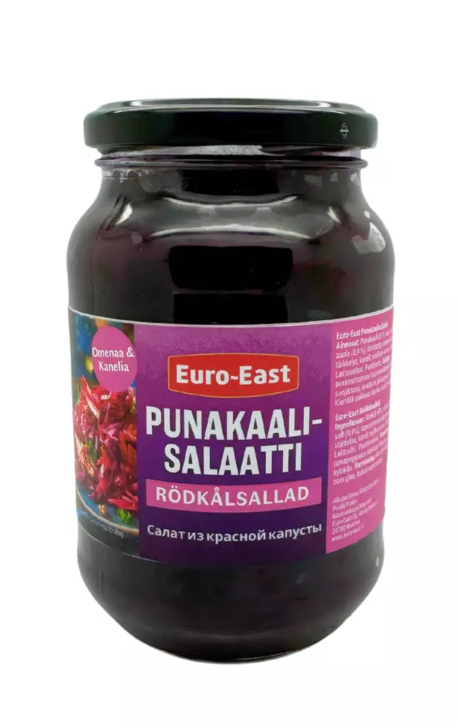 EURO-EAST PUNAKAALISALAATTI 450G - Hedelmä- ja marjasäilykkeet - 6430044381720 - 1