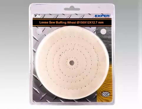 Exper kangaslaikka 150mmx 12x12,7 - Kiillotustyökalut - 6438081002240 - 1