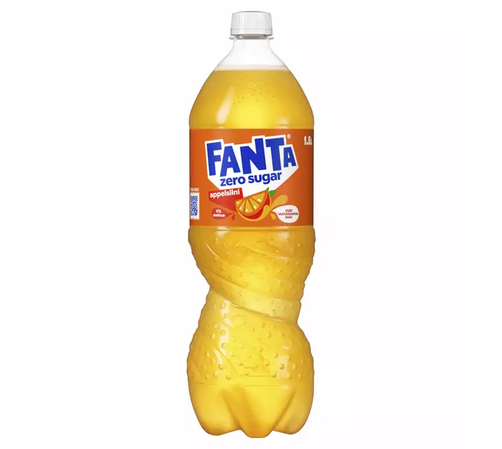 Fanta Appelsiini Zero virvoitusjuoma 1,5 - Pääsiäisherkut - 6415600507790 - 1