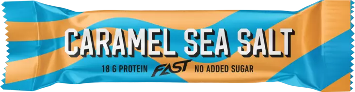 Fast caramel sea salt proteiinipatukka - Murot, myslit ja hiutaleet - 6430056284200 - 1