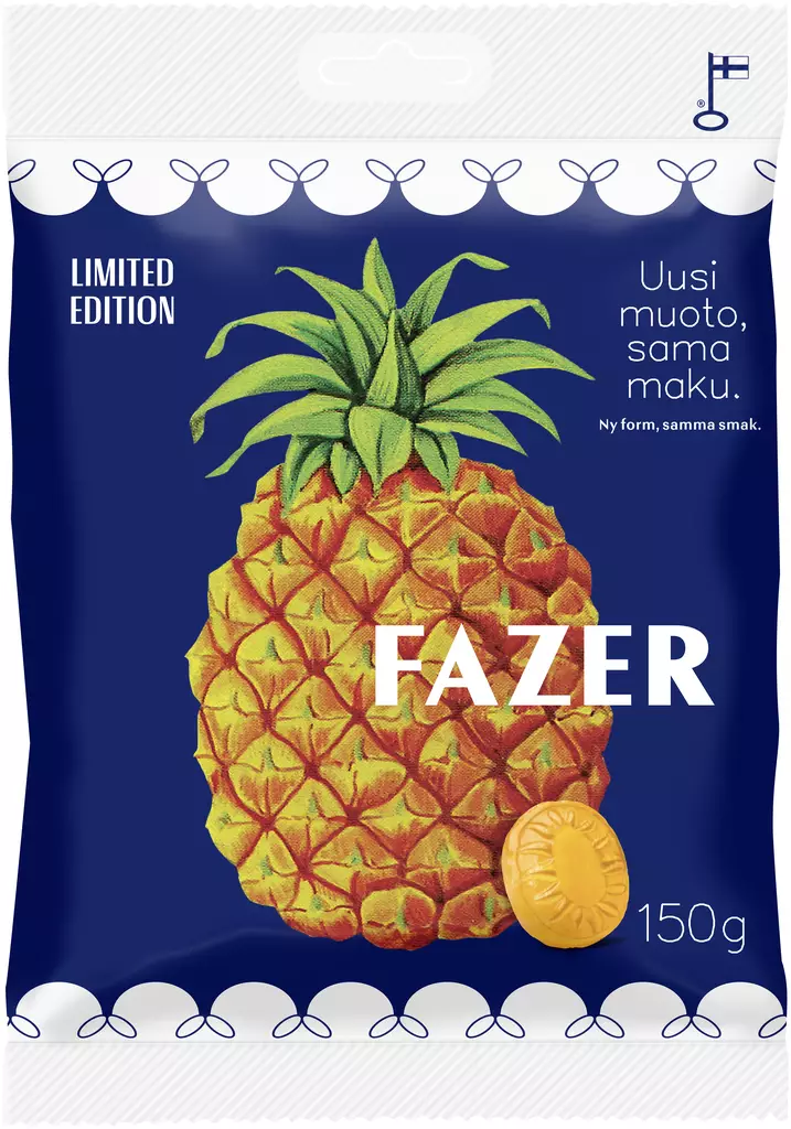 Fazer Ananas 150g - Karkit - 6416453028630 - 1
