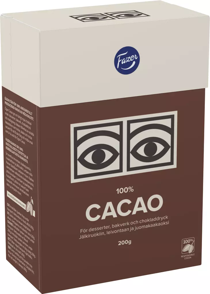 Fazer cacao jauhe 200g - Teet ja kaakaot - 6416453062320 - 1