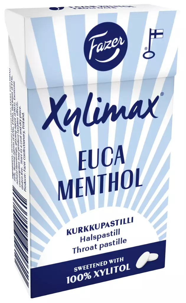 Fazer Eucamenthol kurkkupastilli 38 - Karkit - 6416453034570 - 1