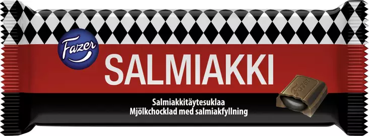 Fazer Salmiakkisuklaa 100g - Karkit - 6411401015830 - 1