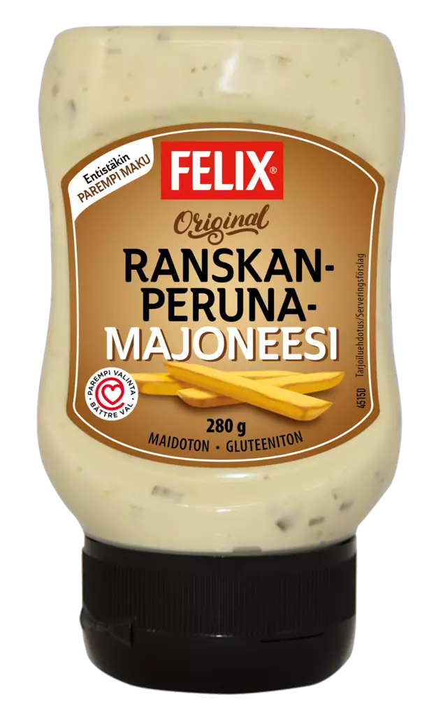 Felix ranskanperunamajoneesi 280g - Majoneesit,maustekastikkeet ja tahnat - 6417808284510 - 1