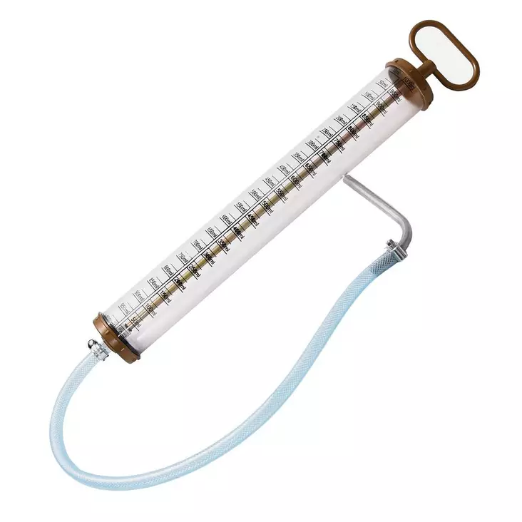 Finbullet Imupumppu 1000 ml mitta-asteikko läpinäkyvä - Huoltotyökalut - 6438152028780 - 1