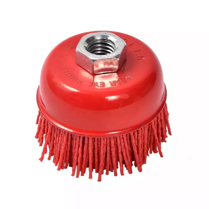 Finbullet Kuppiharja nylon 75mm M14 - Nailon-ja teräsharjat - 6438152033890 - 1