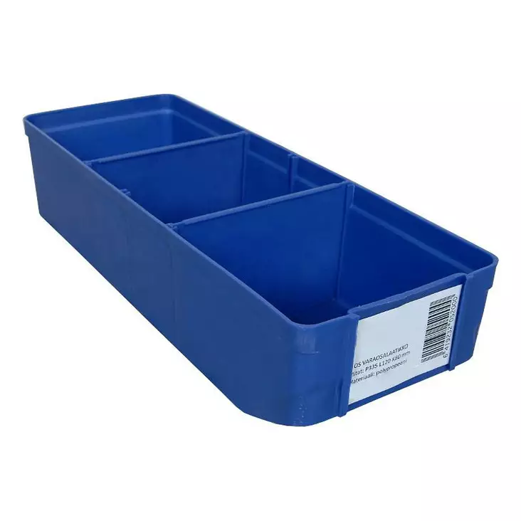 Finman Varaosalaatikko sininen 335x125x80mm - Työkalupakit, hyllyt ja säilytys - 6419232052000 - 1