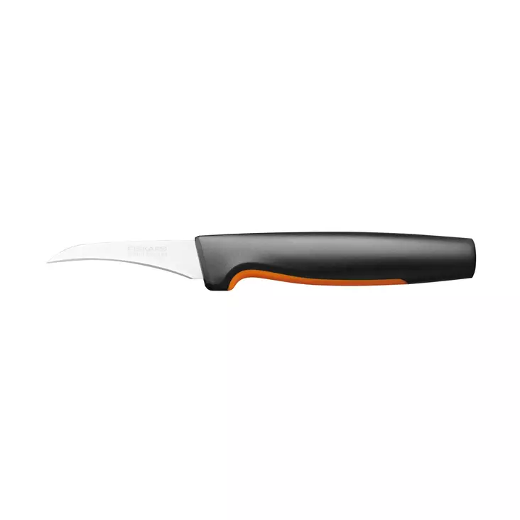 Fiskars Kuorimaveitsi kaareva terä 7cm - Keittiöveitset - 6424002012900 - 1